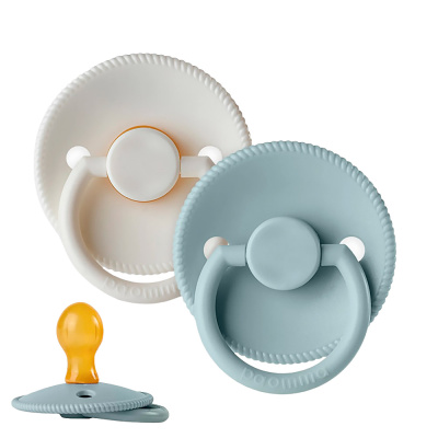 Набор пустышек с соской из латекса 0-6 мес 2 штуки Buttercream/sage Paomma PPL11207 1